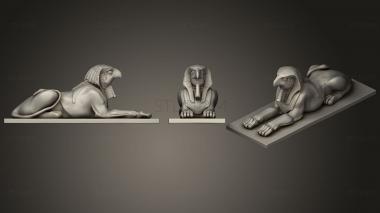 3D model Falcon Sphinx (STL)